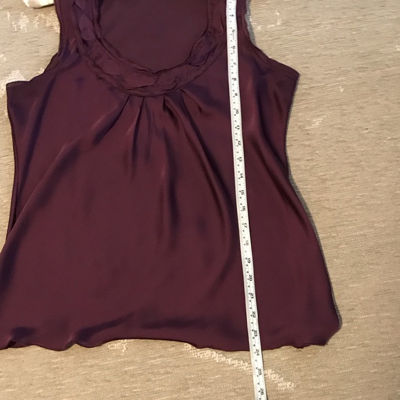 Ann Taylor Plum Sleeveless Tank Top - Picture 7 of 7